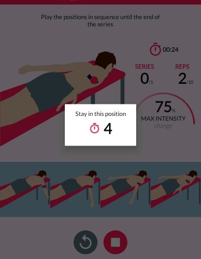 Shoulder Pacemaker™ protocol exercise